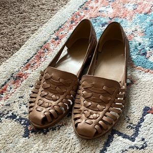 Nisolo Huarache Sandal in Almond